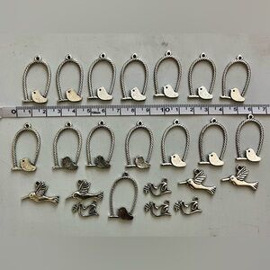Bird Charm-3 Types of Birds